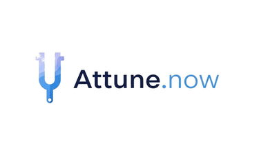 Attune.now - Creative brandable domain for sale