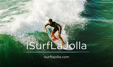 iSurfLaJolla.com - Creative brandable domain for sale