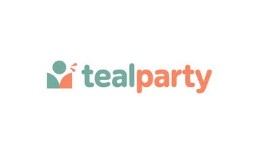 TealParty.com - Creative brandable domain for sale