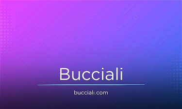 Bucciali.com - Creative brandable domain for sale