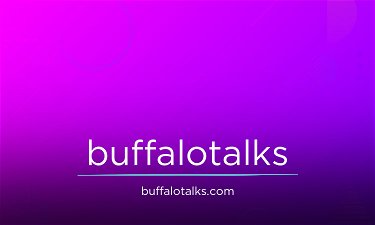 BuffaloTalks.com - Creative brandable domain for sale