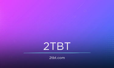 2tbt.com - Creative brandable domain for sale