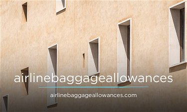 AirlineBaggageAllowances.com - Creative brandable domain for sale