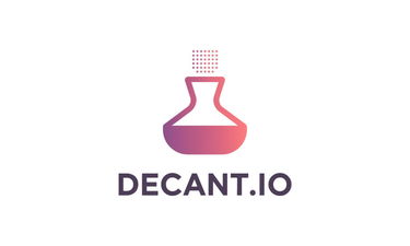 Decant.io - Creative brandable domain for sale
