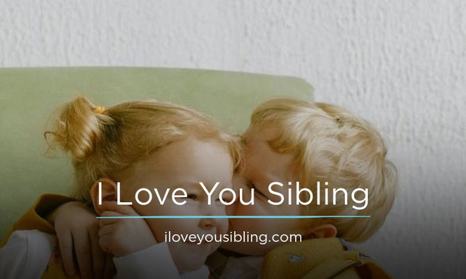 ILoveYouSibling.com