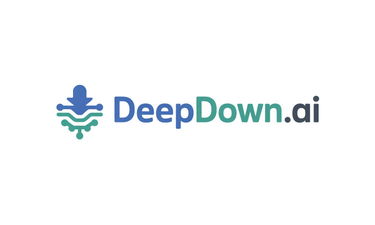 DeepDown.ai - Creative brandable domain for sale