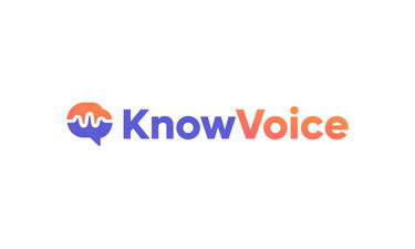 KnowVoice.com - Creative brandable domain for sale