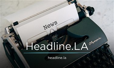 Headline.LA - Creative brandable domain for sale