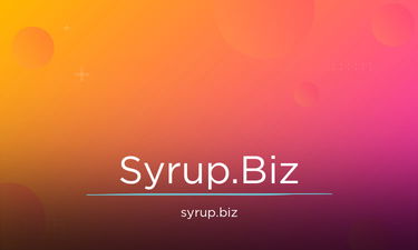 Syrup.Biz - Creative brandable domain for sale