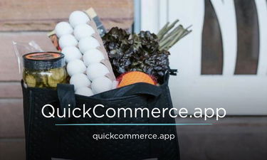QuickCommerce.app - Creative brandable domain for sale