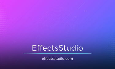 EffectsStudio.com - Creative brandable domain for sale