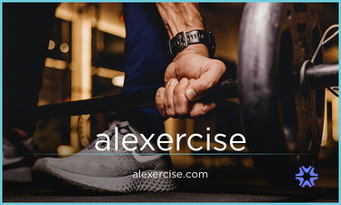 Alexercise.com - Creative brandable domain for sale
