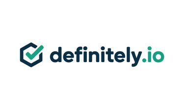 Definitely.io - Creative brandable domain for sale