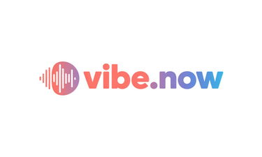 vibe.now - Creative brandable domain for sale