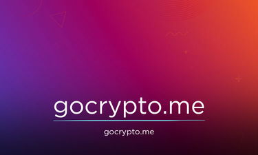 GoCrypto.me - Creative brandable domain for sale