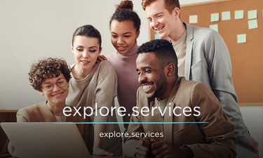 Explore.services - Creative brandable domain for sale