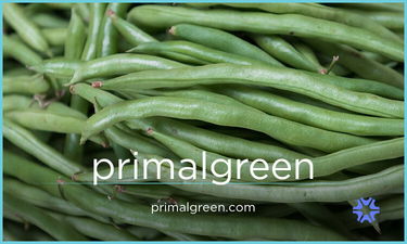PrimalGreen.com - Creative brandable domain for sale