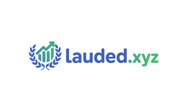 Lauded.xyz - Creative brandable domain for sale