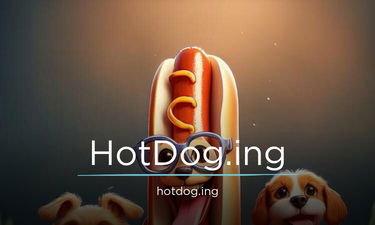HotDog.ing - Creative brandable domain for sale