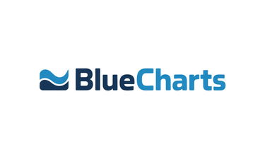 BlueCharts.com - Creative brandable domain for sale