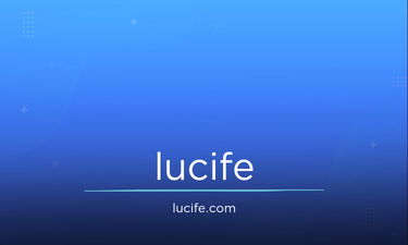 Lucife.com - Creative brandable domain for sale