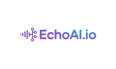 EchoAI.io - Creative brandable domain for sale