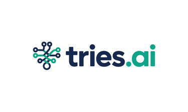 Tries.ai - Creative brandable domain for sale