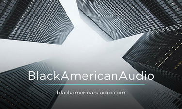 BlackAmericanAudio.com - Creative brandable domain for sale