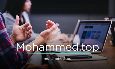 Mohammed.top - Creative brandable domain for sale