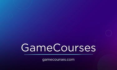 GameCourses.com - Creative brandable domain for sale