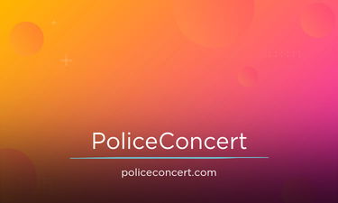 PoliceConcert.com - Creative brandable domain for sale