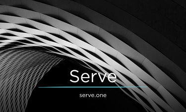 Serve.one - Creative brandable domain for sale