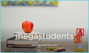 MegaStudents.com - Creative brandable domain for sale