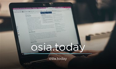 Osia.today - Creative brandable domain for sale