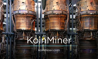 KoinMiner.com - Creative brandable domain for sale