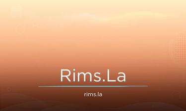 Rims.LA - Creative brandable domain for sale