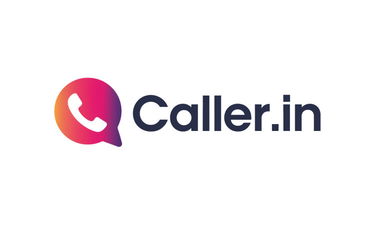 Caller.in - Creative brandable domain for sale