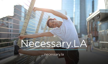 Necessary.LA - Creative brandable domain for sale