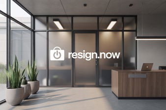 Resign.now - Creative brandable domain for sale