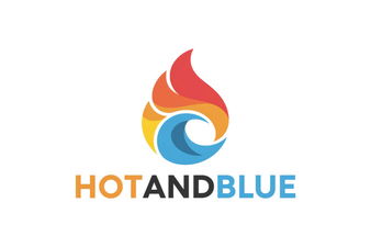 HotAndBlue.com - Creative brandable domain for sale