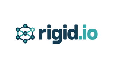Rigid.io - Creative brandable domain for sale