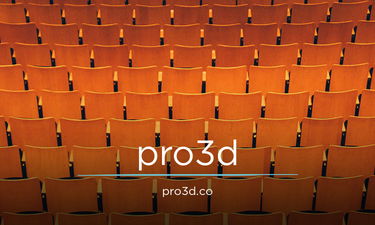 Pro3D.co - Creative brandable domain for sale