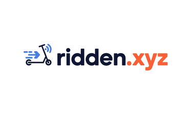 Ridden.xyz - Creative brandable domain for sale
