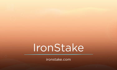 IronStake.com - Creative brandable domain for sale