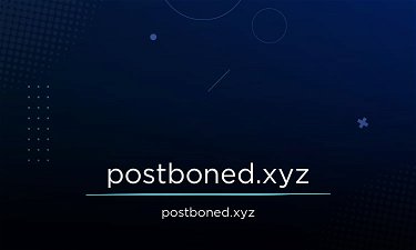 Postboned.xyz - Creative brandable domain for sale