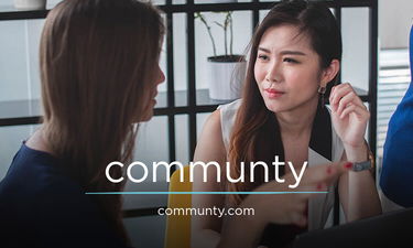 Communty.com - Creative brandable domain for sale