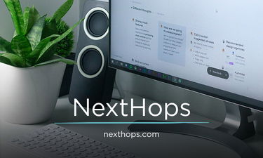 NextHops.com - Creative brandable domain for sale