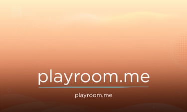 Playroom.me - Creative brandable domain for sale