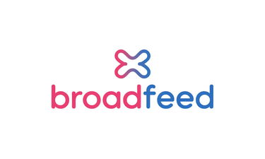 BroadFeed.com - Creative brandable domain for sale