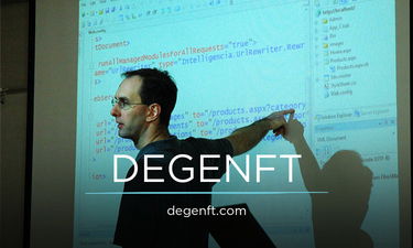DEGENFT.com - Creative brandable domain for sale